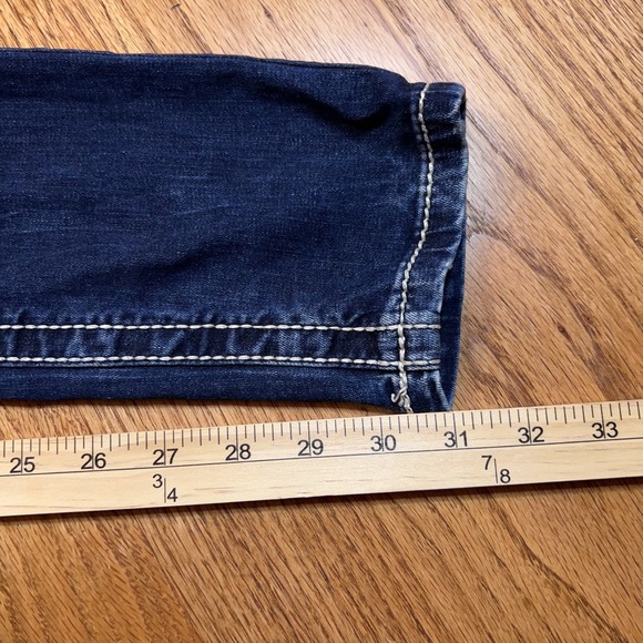 Buckle BKE Payton Jeans Womens 28X31 Blue Denim‎ Faded Straight Leg (Tag 26R) - Picture 8 of 10